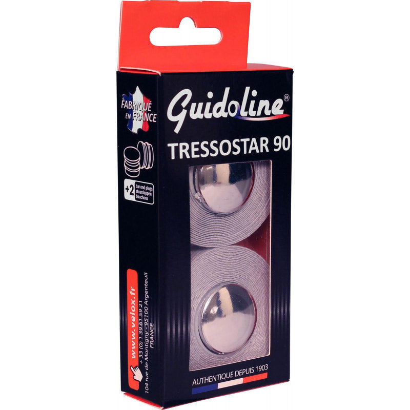 Velox styrtape tressostar 90 bomuld sølvgrå (2 stk)