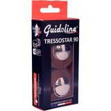 Velox styrtape tressostar 90 bomuldsbrun (2 stk)