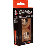 Velox styrtape tressostar 90 bomuld beige (2 stk)