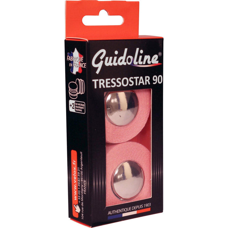 Velox styrtape tressostar 90 bomuld lys pink (2 stk)