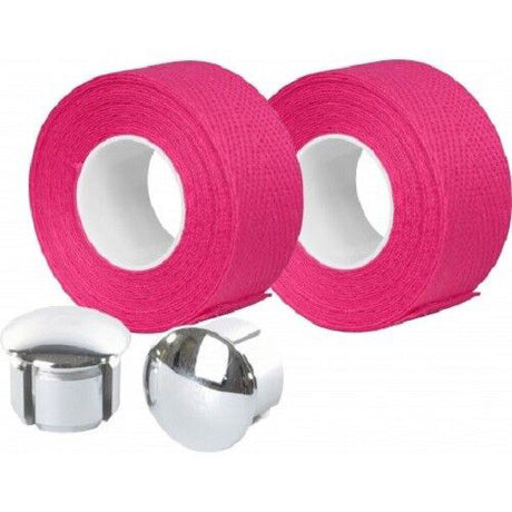 Velox styrtape tressostar 90 bomuld mørk pink (2 stk)