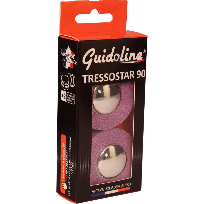 Velox styrtape tressostar 90 bomuld lilla (2 stk)