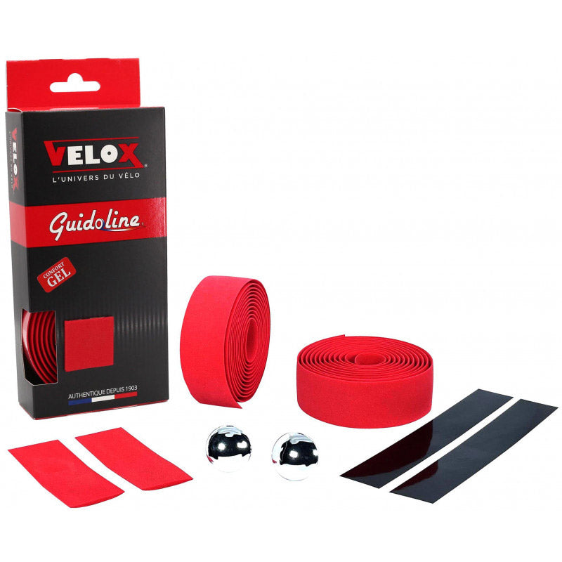 Velox styrtape maxi cork gel rød (2 stk)