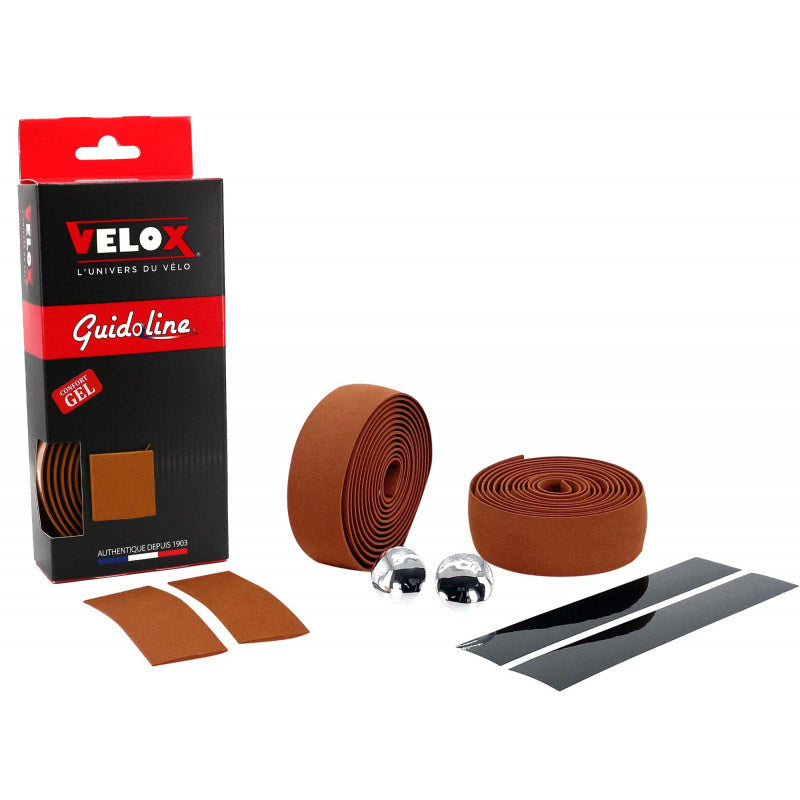 Velox styrtape maxi kork gel brun (2 stk)