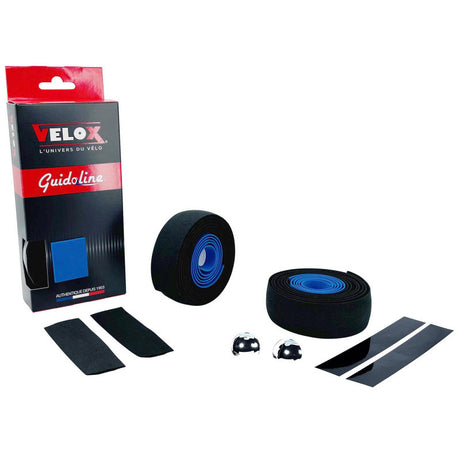 Velox styrtape maxi kork bicolor sort blå (2 stk)