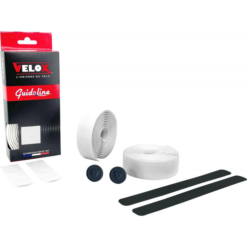 Velox styrtape ultra grip 2,5 hvid (2 stk)