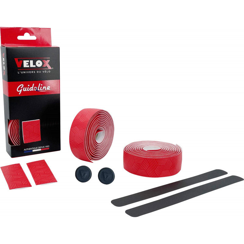 Velox styrtape ultra grip 2,5 rød (2 stk)