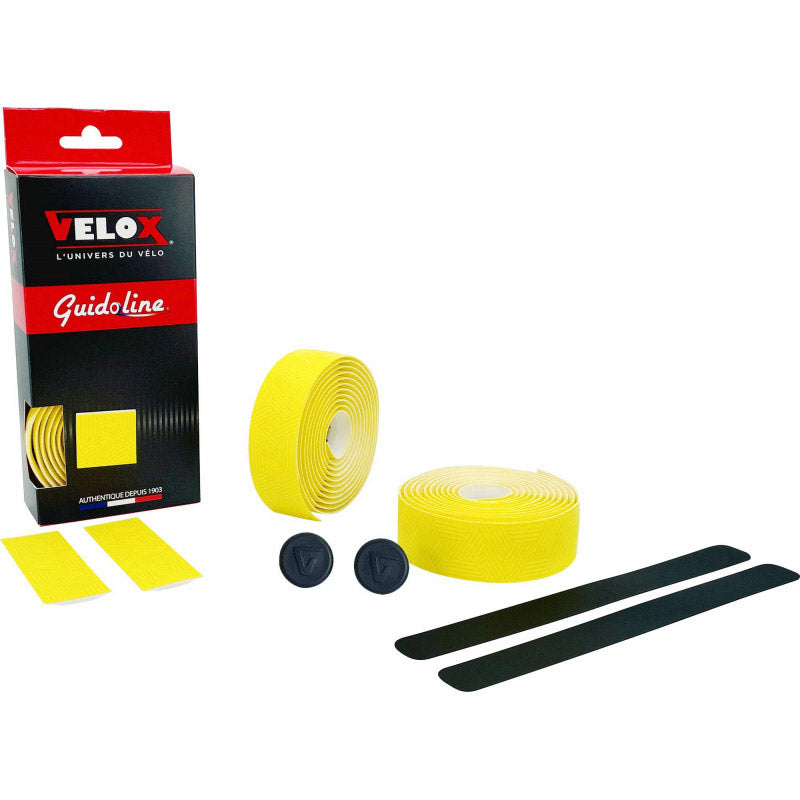 Velox styrtape ultra grip 2,5 gul (2 stk)