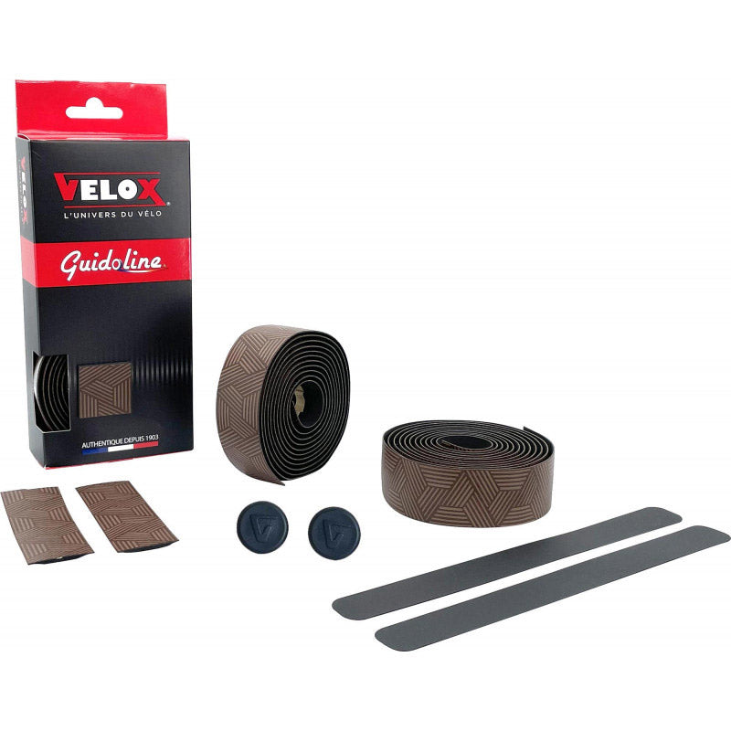 Velox styrtape ultra grip 2,5 brun (2 stk)