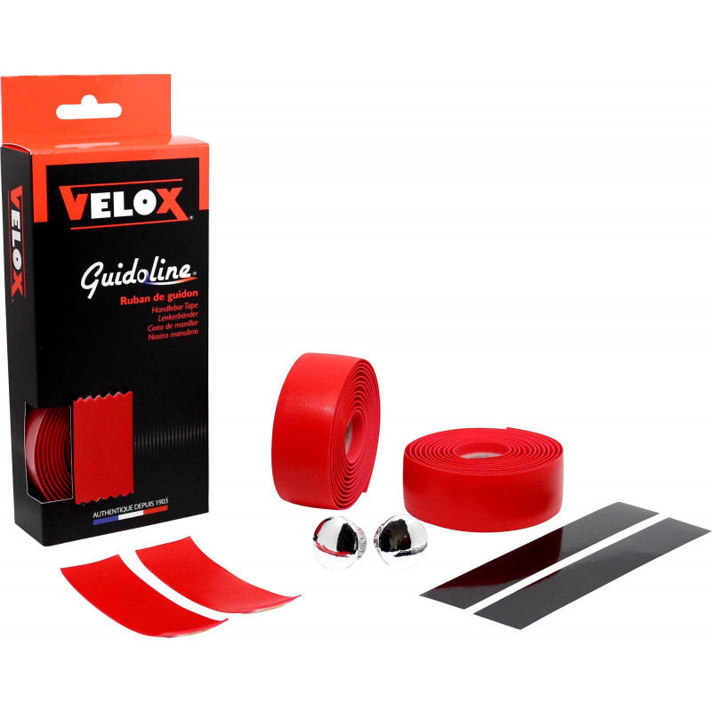 Velox styrtape klassisk rød (2 stk)