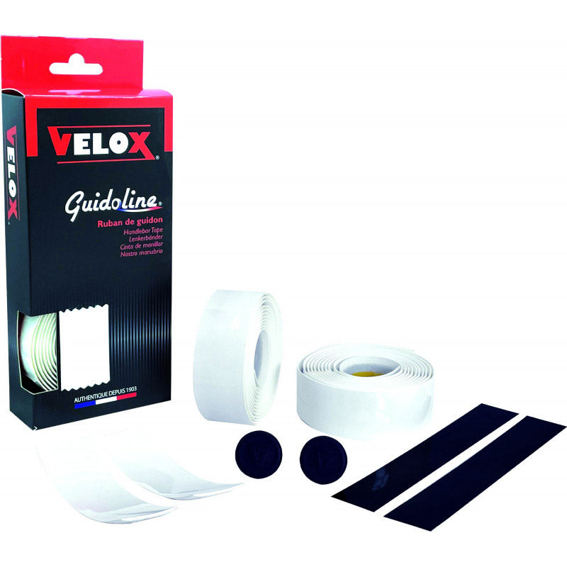 Velox styrtape blank klassisk hvid (2stk)