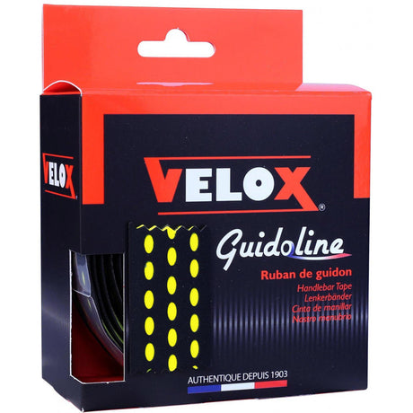 Velox styrtape bi-color 3.0 sort gul (2 stk)