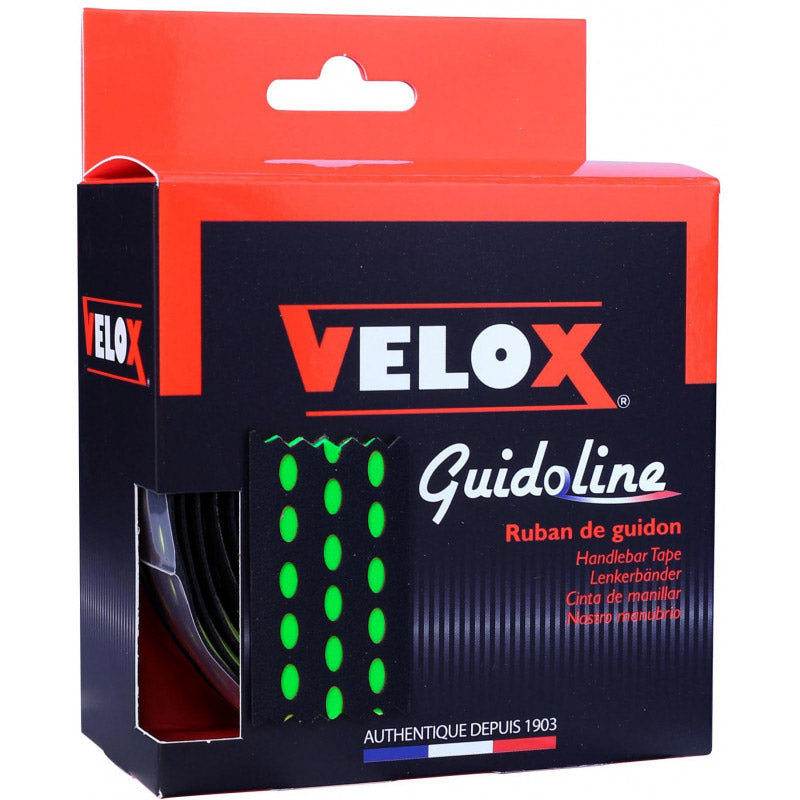 Velox styrtape bi-color 3.0 sort grøn (2 stk)