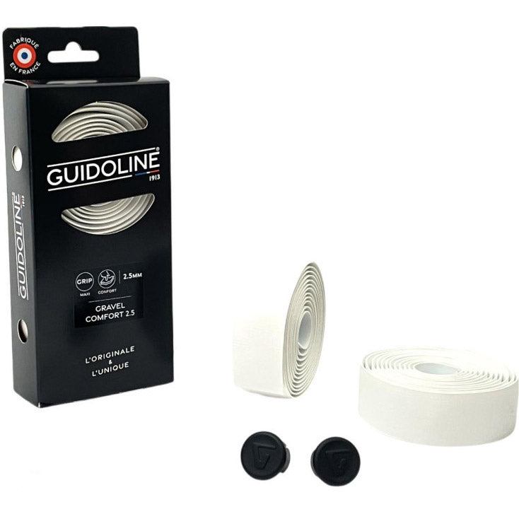 Velox styrtape grus confort 2,5 hvid