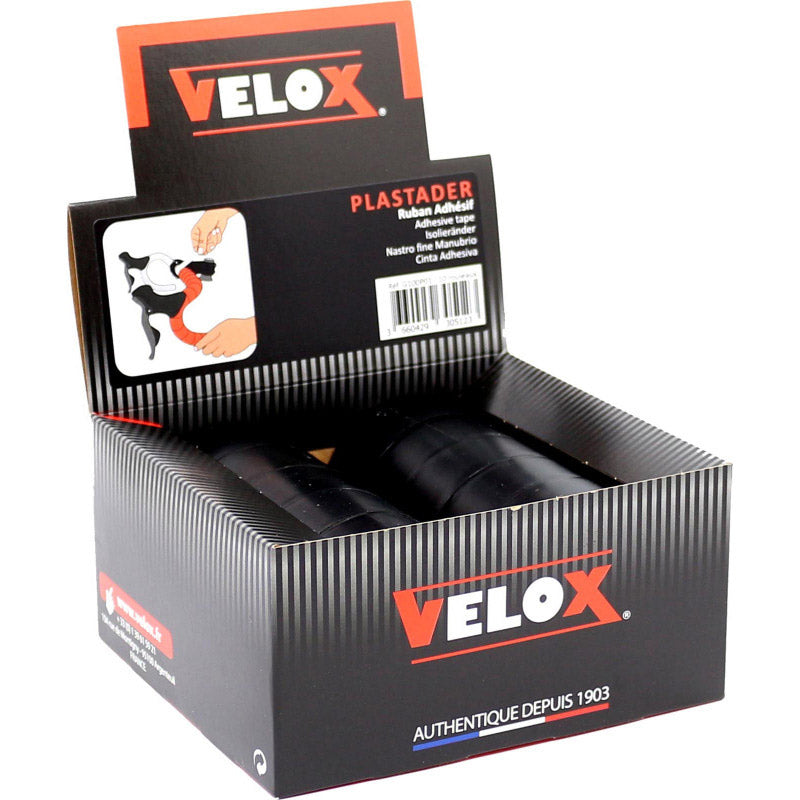 Velox selvklæbende tape gipsåre 101 8x20mm sort (10 stk)