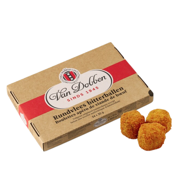 Van dobben oksekød bitterballs (54x 30 gr)