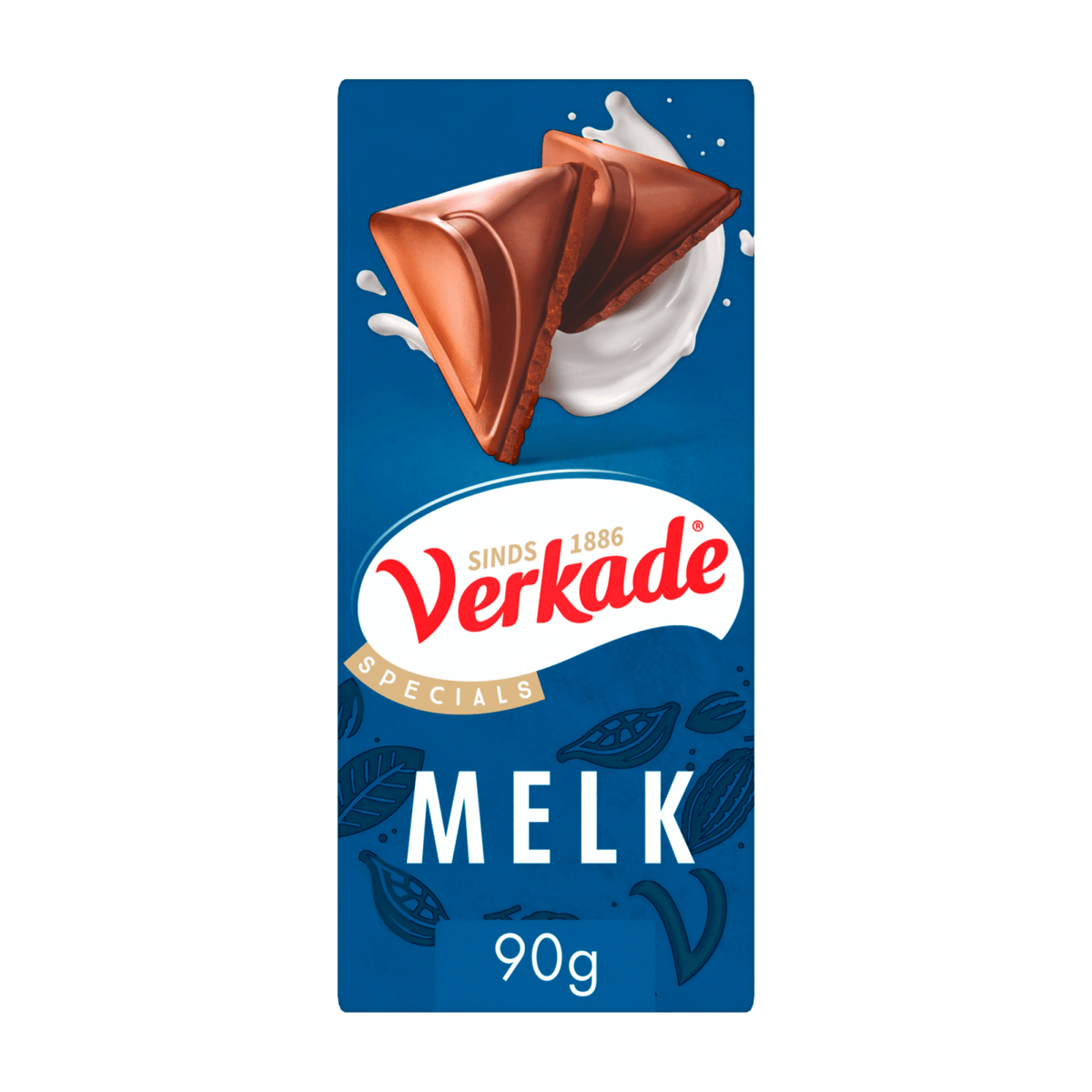 Verkade mælkechokoladebar (12x 90gr)