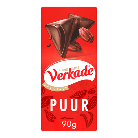 Verkade reep puur (12x 90g)