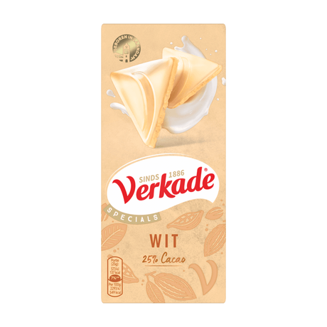 Verkade bar hvid (12x 90g)