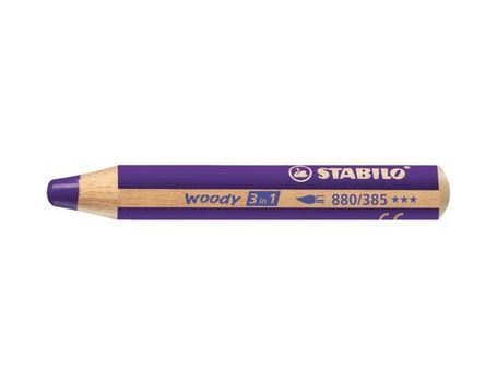Stabilo træagtig blyant - 3 i 1 - violet