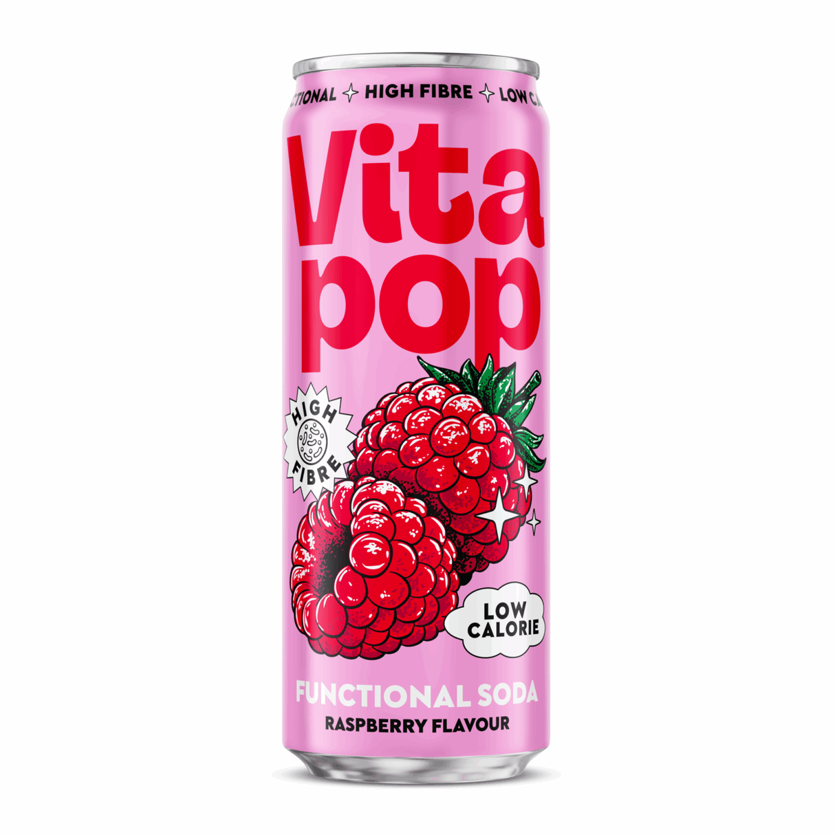 Vita pop sodavand hindbær (12x 33cl)