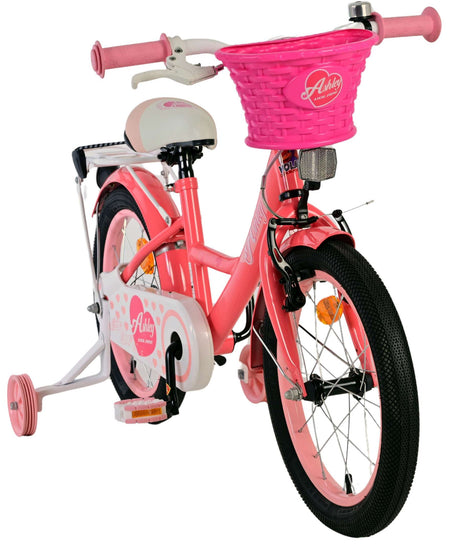 Volare ashley børnecykel - piger - 16 tommer - pink rød