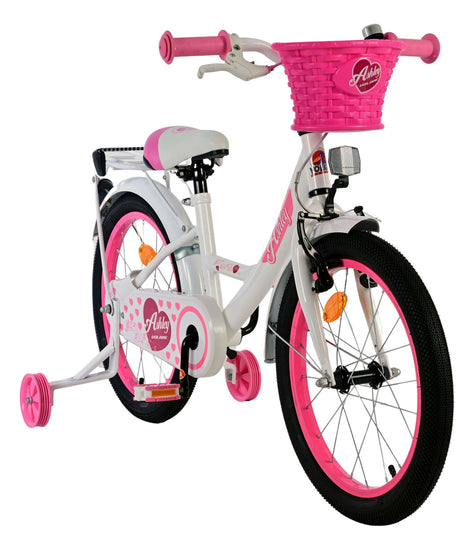 Volare ashley børnecykel - piger - 18 tommer - hvid