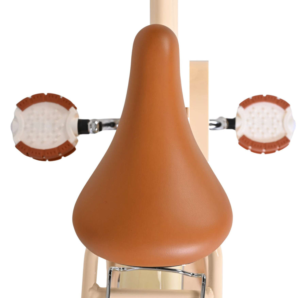 Volare ashley børnecykel - piger - 14 tommer - creme