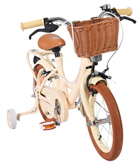 Volare Ashley børnecykel - piger - 14 tommer - creme - to håndbremser