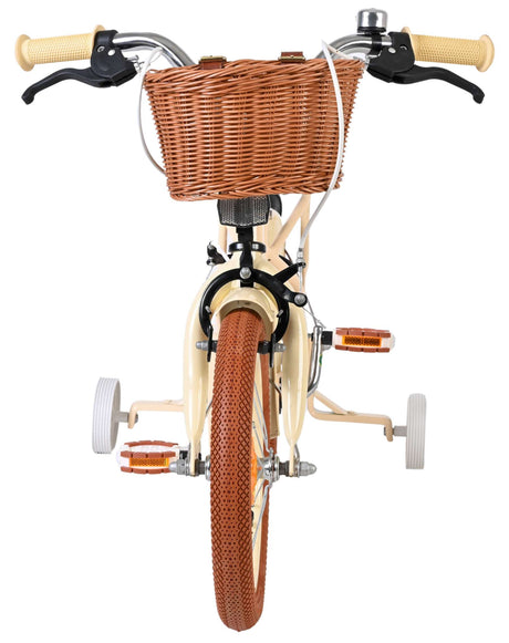 Volare Ashley børnecykel - piger - 14 tommer - creme - to håndbremser