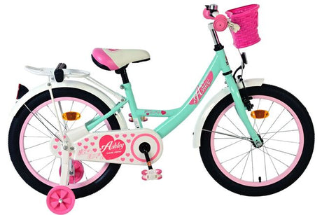 Volare ashley børnecykel - piger - 18 tommer - grøn
