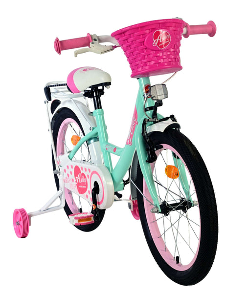 Volare ashley børnecykel - piger - 18 tommer - grøn