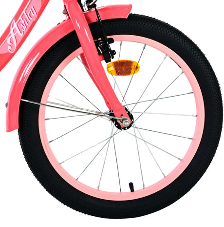 Volare ashley børnecykel - piger - 18 tommer - pink rød