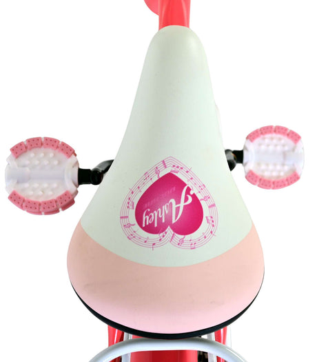 Volare ashley børnecykel - piger - 18 tommer - pink rød