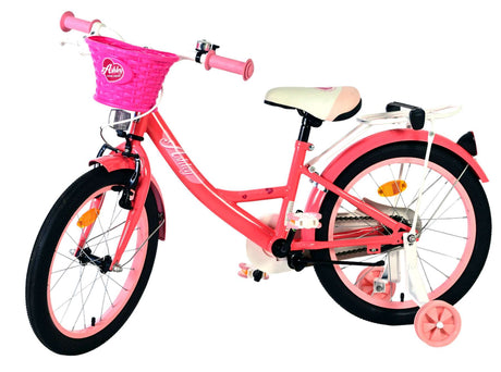 Volare ashley børnecykel - piger - 18 tommer - pink rød