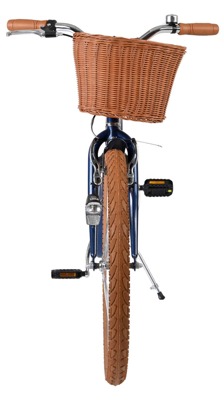 Volare ashley kinderfiets - meisjes - 24 inch - blauw