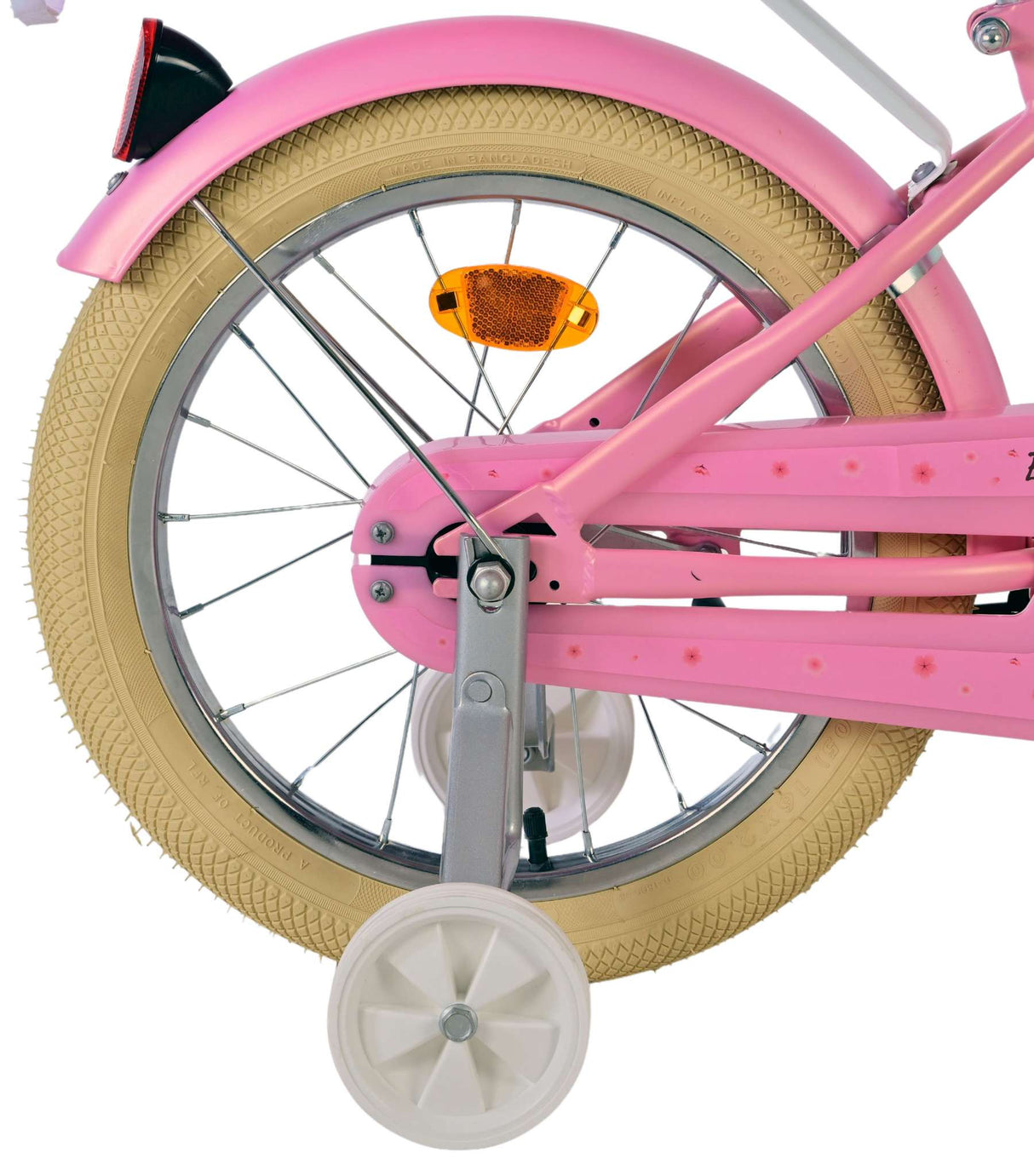 Volare blossom børnecykel - piger - 16 tommer - pink