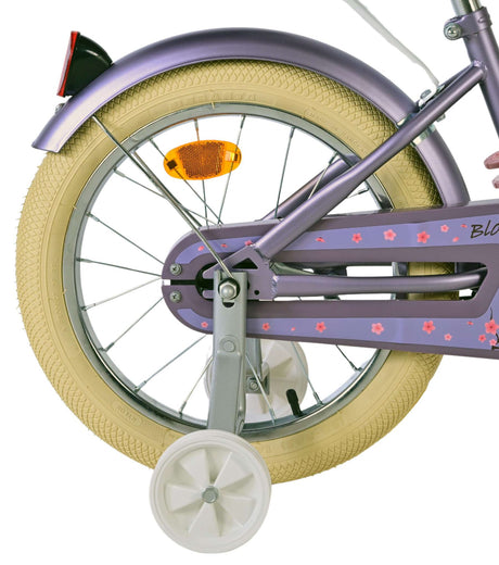 Volare blossom børnecykel - piger - 16 tommer - lilla