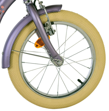 Volare blossom børnecykel - piger - 16 tommer - lilla