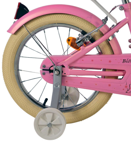 Volare blossom børnecykel - piger - 16 tommer - pink - to håndbremser