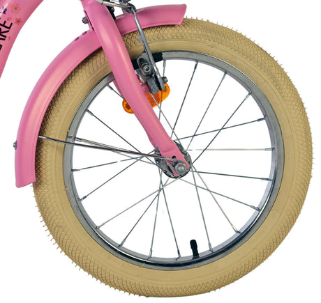 Volare blossom børnecykel - piger - 16 tommer - pink - to håndbremser