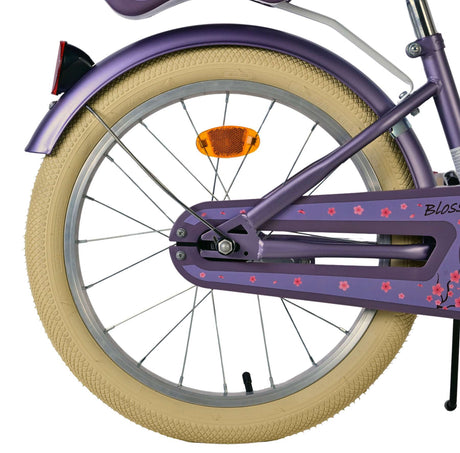 Volare blossom børnecykel - piger - 18 tommer - lilla