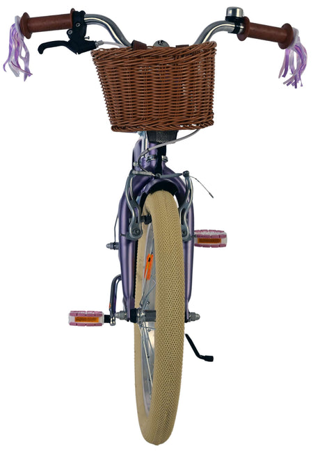 Volare blossom børnecykel - piger - 18 tommer - lilla