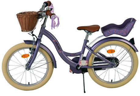 Volare blossom børnecykel - piger - 18 tommer - lilla