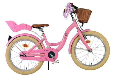 Volare blossom børnecykel - piger - 18 tommer - pink