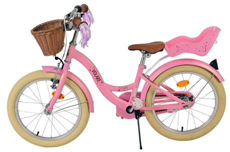 Volare blossom børnecykel - piger - 18 tommer - pink