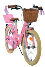 Volare blossom børnecykel - piger - 18 tommer - pink - to håndbremser