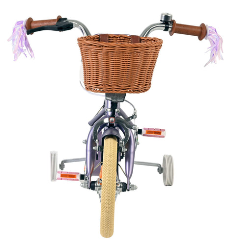 Volare blossom børnecykel - piger - 12 tommer - lilla