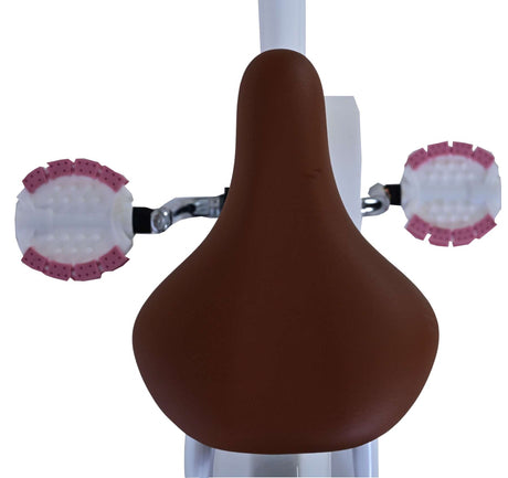 Volare blossom børnecykel - piger - 16 tommer - hvid