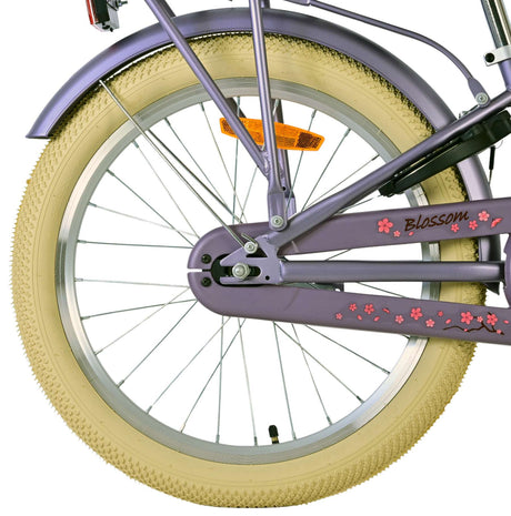 Volare blossom børnecykel - piger - 20 tommer - lilla